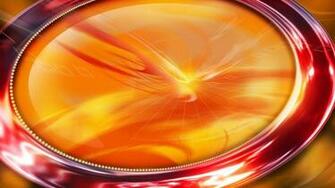 Wallpaper Ring Red Orange 3d Photo