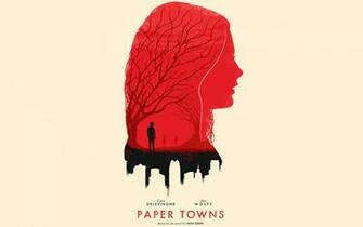 HD Background Paper Towns John Green Movie Red Girl