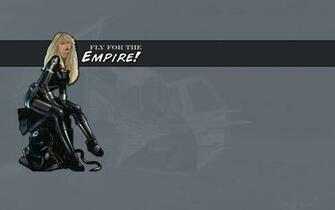 Empire Flygirl Sitting Action Games Wallpaper Image Featuring Star