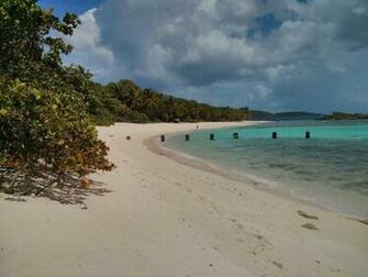 American Virgin Islands Usvi St John Island Denis Bay Beach Eastern