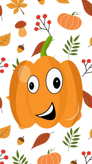Cute Pumpkin Wallpaper