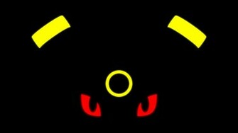 Umbreon Minimalist Wallpaper By Ecmc1093