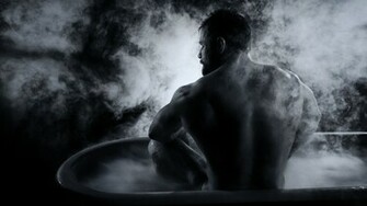 Muscle Fitness Warrior Men Males Sexy Hunk Handsome Wallpaper