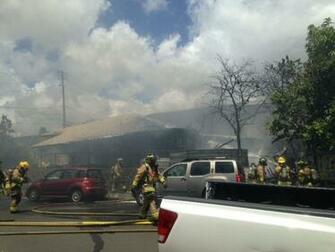 Large Alarm Blaze Destroys Kalihi Home