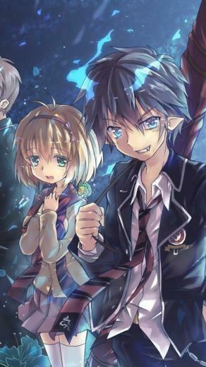 Blue Exorcist iPhone Wallpaper Ao No