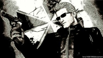 Albert Wesker Wallpaper By Wolfshadow14081990