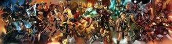 Avengers Superhero Marvel Multi Dual Wallpaper