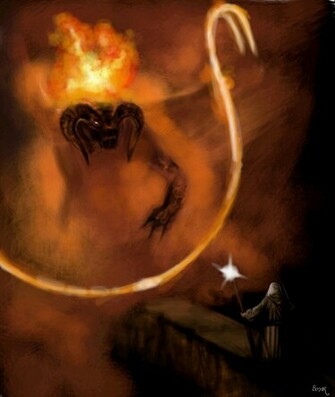 Gandalf Balrog Wallpaper Fondos De