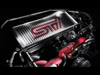 Subaru Impreza Wrx Sti Limited Engine Wallpaper