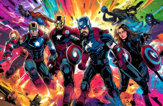 Avengers Cartoon Wallpaper