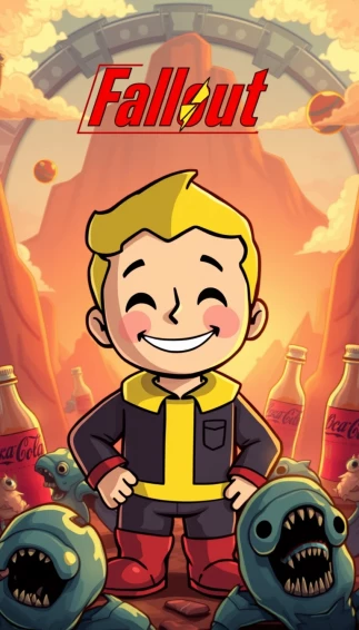 Vault Boy Phone Wallpaper