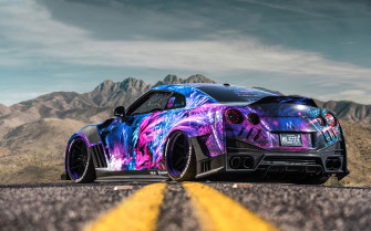 Nissan Gtr Rear 4k HD Wallpaper Image