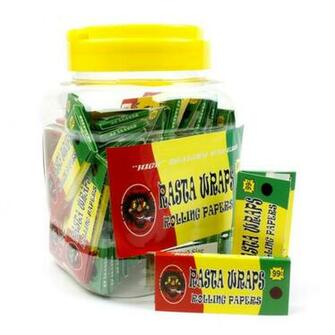 Raw Papers Wiz Khalifa Rasta Wraps Rolling