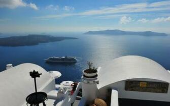 Santorini Wallpaper
