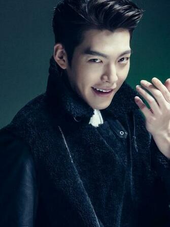 Foto Kim Woo Bin Di Majalah Elle Edisi Januari