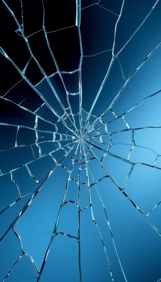 Cracked Phone Screen Wallpaper