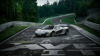 Mclaren P1 Nurburgring Wallpaper HD Car