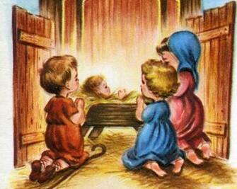 Baby Jesus In The Stable Nativity Wallpaper Picture Of Christ