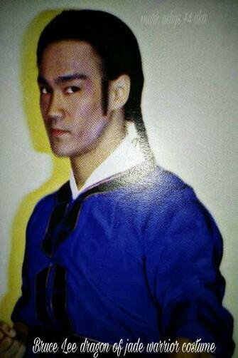 Bruce Lee Dragon Of Jade Warrior Swordsman Photo S