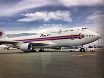 Thai Airways Boeing HD Wallpaper Background Airw