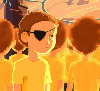 Evil Morty Screenshot Redraw By Orogenese