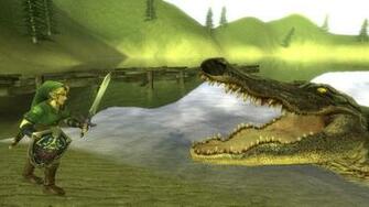 Link Vs A Deinosuchus By Kongzillarex619