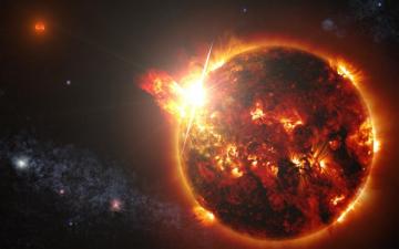 Wallpaper 4k Powerful Megaflares 8k Spitzer