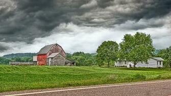 Wisconsin Farm Wallpaper