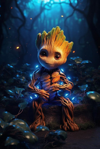 Rashkova On iPhone Wallpaper Video In Groot Marvel