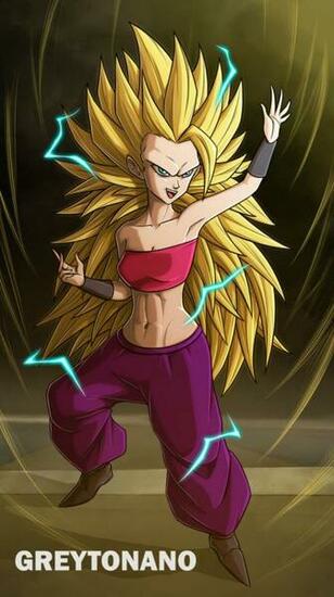 Caulifla Ssj3 By Greytonano