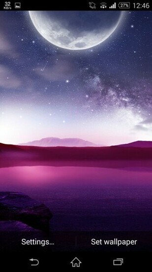 Lg G3 Starry Night Live Wallpaper For Android Topandroidwallpaper