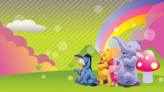 Cute Cartoon Background Wallpaper