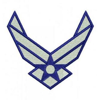 Us Air Force Usaf Logo Embroidery Design