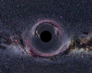 Our Universe Is In A Black Hole HD Wallpaper