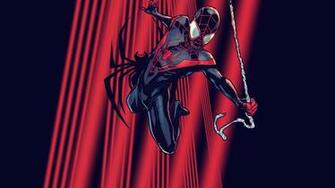 Ultimate Spider Man Miles Variant Wallpaper By Squiddytron On