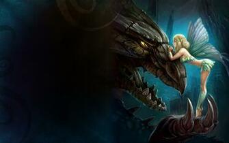 Dragons Image Dragon And Fairy HD Wallpaper Background Photos