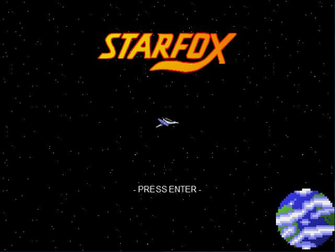 Star Fox 2d Title Screen By Orangetails