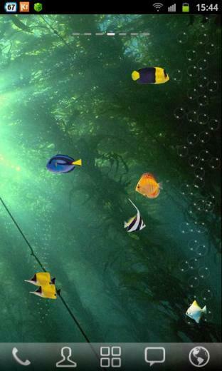 Description Aquarium Live Wallpaper