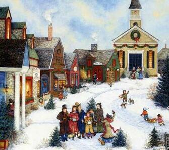 Folk Art Linda Nelson Stocks Wallpaper