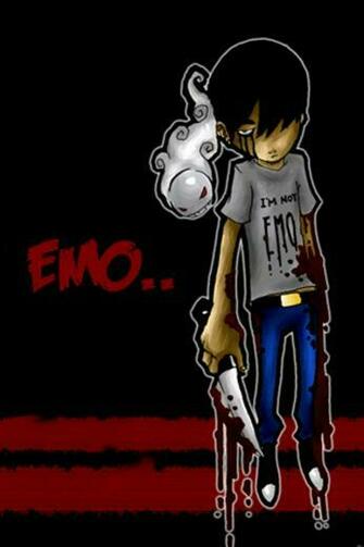 Am Not Emo iPhone Wallpaper And 4s
