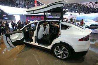 Tesla Model X Widescreen Background Wallpaper Attachment