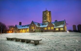 Chicago Illinois Building Snow Stock Photos Image HD