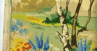 Wallpaper Art Illustrations 1930s And