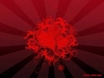 Red Heart Wallpaper Hearts