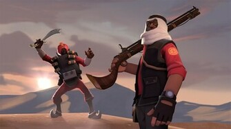 Tf2 Wallpaper Demoman Team Fortress Sniper