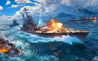 World Of Warships Game 4k Wallpaper HD