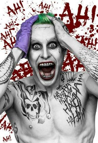 Joker In Suicide Squad By Sergioargentino22 Watch Fan Art Wallpaper
