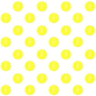 Yellow Polka Dots Background Seamless Bright