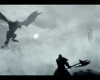 Skyrim Wallpaper Awesome Medieval Fantasy Viking Barbaric Stuff