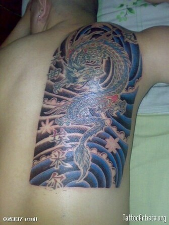 Japanese Inspired Background 3tattoo Under Construction